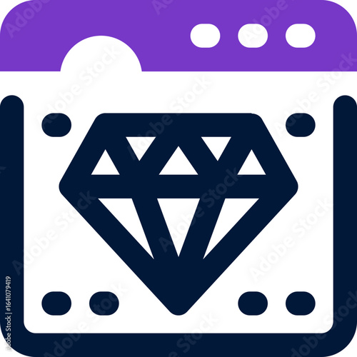 premium website duotone icon. Sleek and modern vector icon for websites, mobile apps, marketing materials, and corporate design. Fully scalable and ready to use.