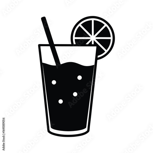 drinks clipart of iced tea with lemon wedge