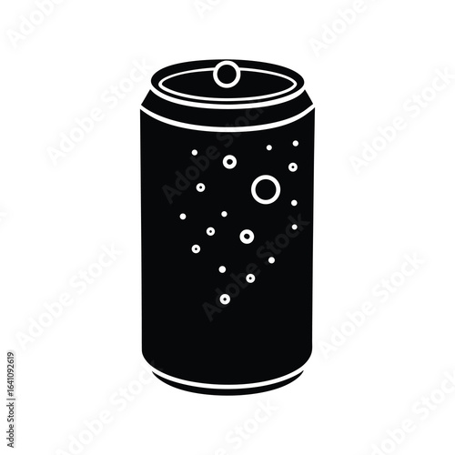  drinks clipart of soda can with bubbles