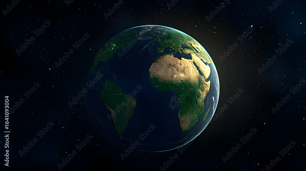 Obraz premium A world earth