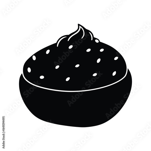 lunch clipart of baked potato with sour cream 