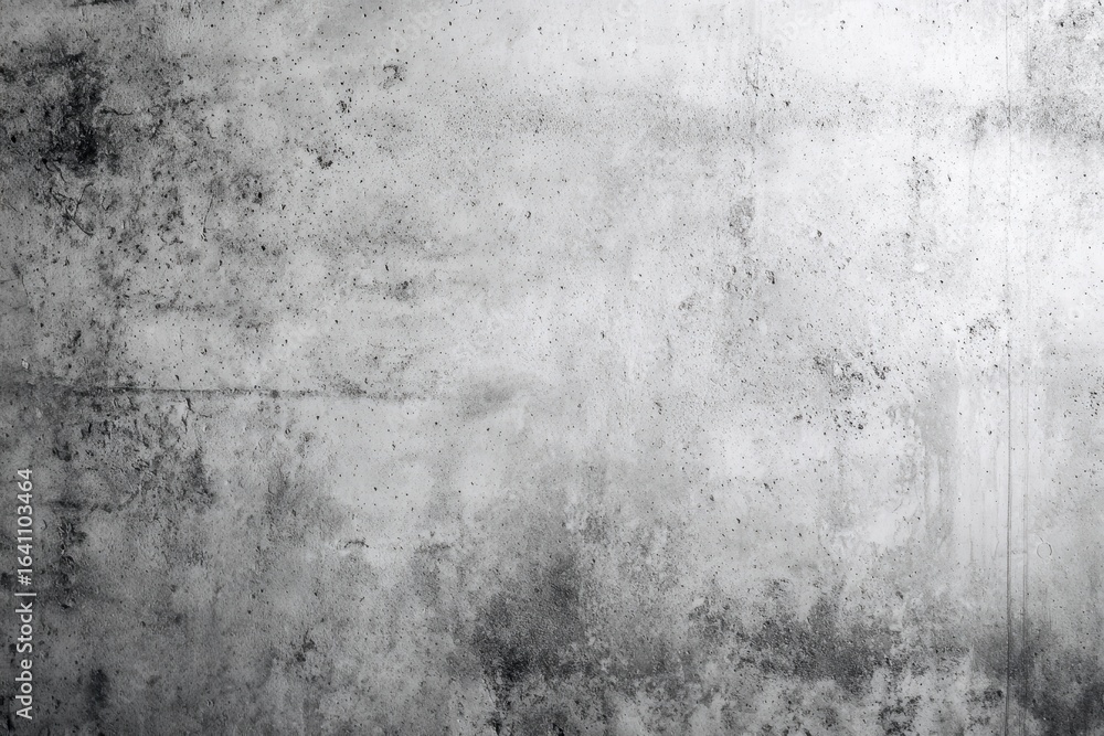 Fototapeta premium Minimalist gray concrete wall, ideal for modern decor or industrial spaces, perfect for versatility in design and backgrounds for various creative projects