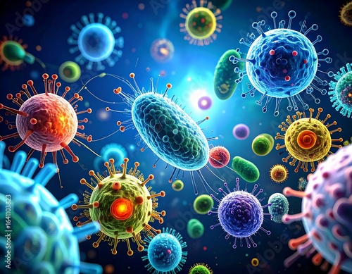 Colorful microscopic organisms (2)