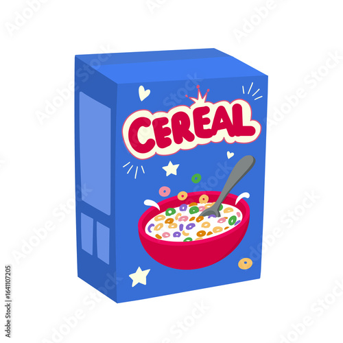 Cereal Box Illustration 