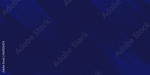 blue color pattern gradient grunge texture background. Dots pop art comics sport style vector illustration Abstract background dark blue with modern corporate concept