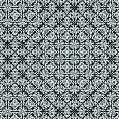 Beautiful seamless gray flowers