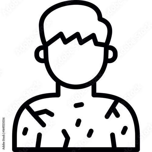 Cracked Skin Icon