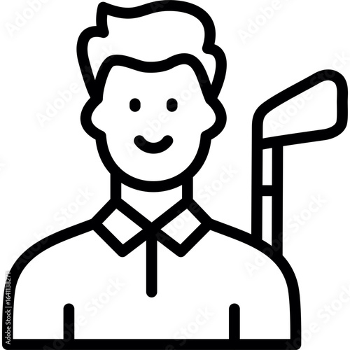 Golfer Icon