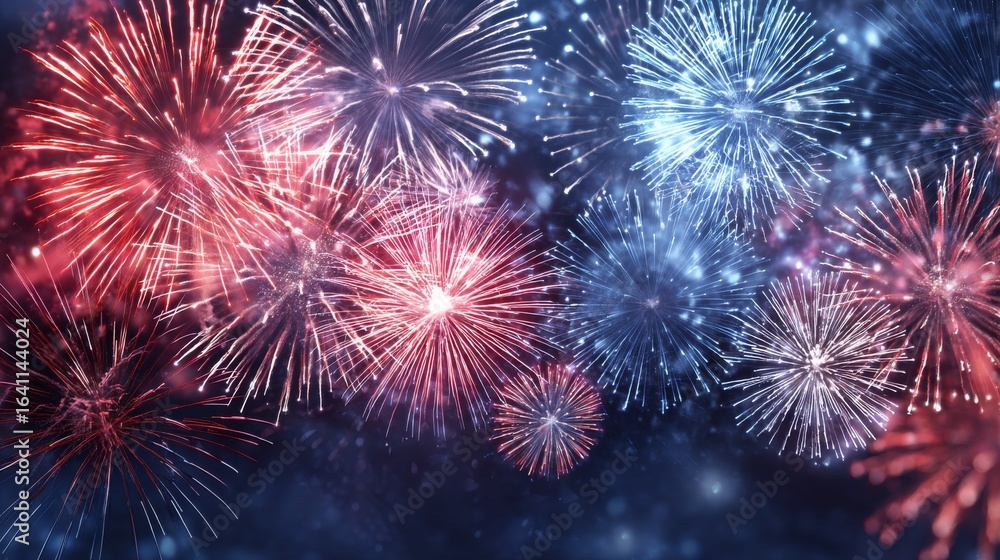 Dazzling Nighttime Fireworks Display Illuminating the Sky with Vibrant Colors and Explosive Celebratory Light Show Dazzling Nighttime Fireworks Display Illuminating the Sky with Vibrant Colors and Explosive Celebratory Light Show