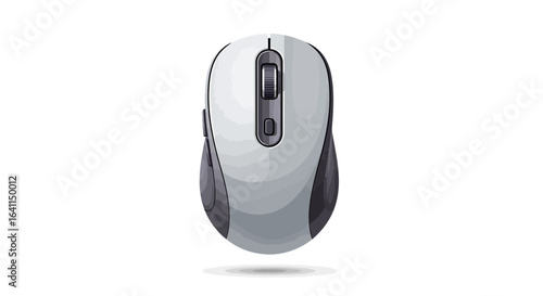 Sleek computer mouse with ergonomic design suitable for extended use