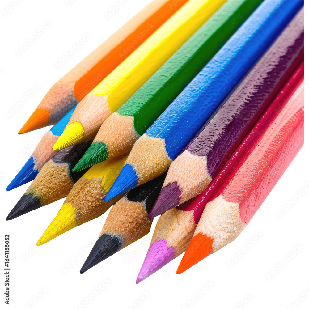 Close-up of colorful pencils (9) Close-up of colorful pencils (9)