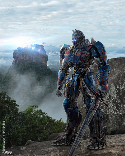 Foto OPTIMUS PRIME IN SRI LANKA SIGIRIYA