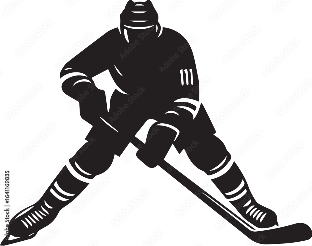 Obraz premium Hockey vector