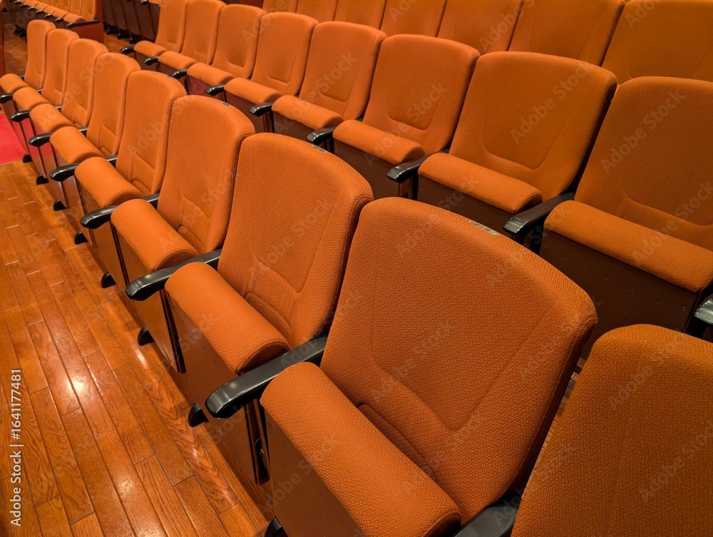 Fototapeta premium 音楽ホールの客席