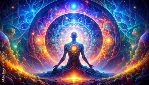 Spiritual meditation, cosmic being