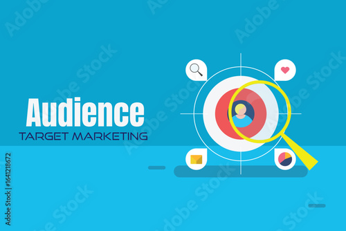 Business targeting audiences via search marketing, social media ads, and email campaigns, monitoring performance.