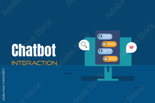 AI chatbot interacting with customers, resolving issues, responding to queries, and delivering exceptional support.