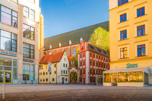 Conjoined houses from the 15th century, nicknamed 