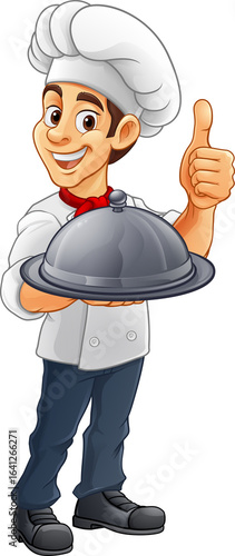 Chef Baker Cartoon Cook Foo...