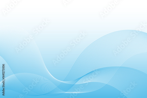 青と白のグラデーション　アブストラクト背景03