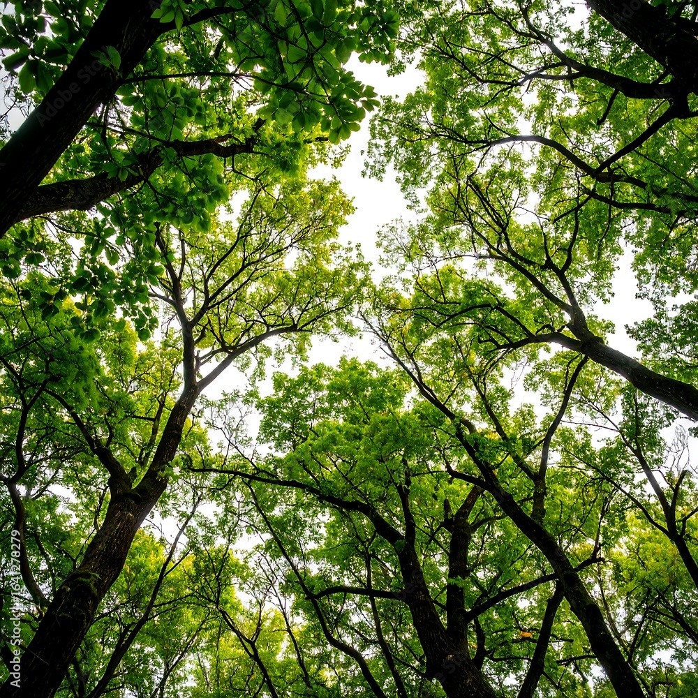 Fototapeta premium Lush forest canopy (1)