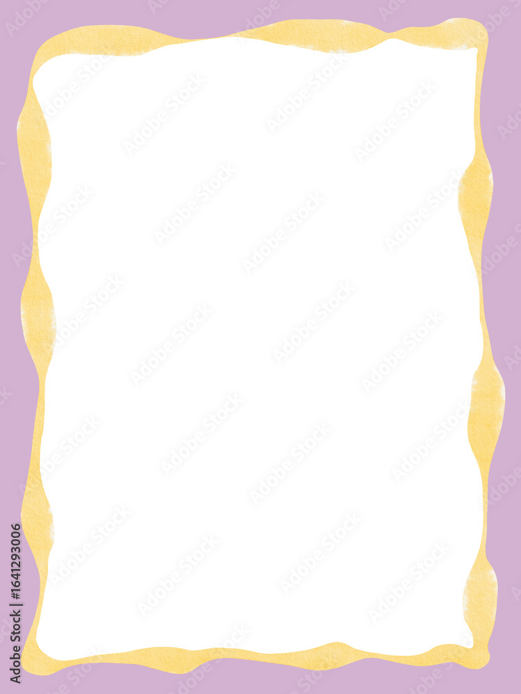 Obraz premium Watercolor whimsy frame