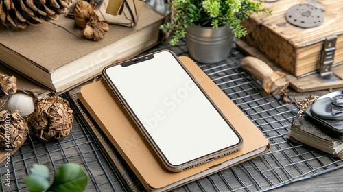 Blank Phone Screen Mockup