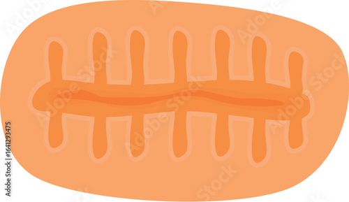 Mitochondria generating atp through oxidative phosphorylation, essential for cell function and energy production