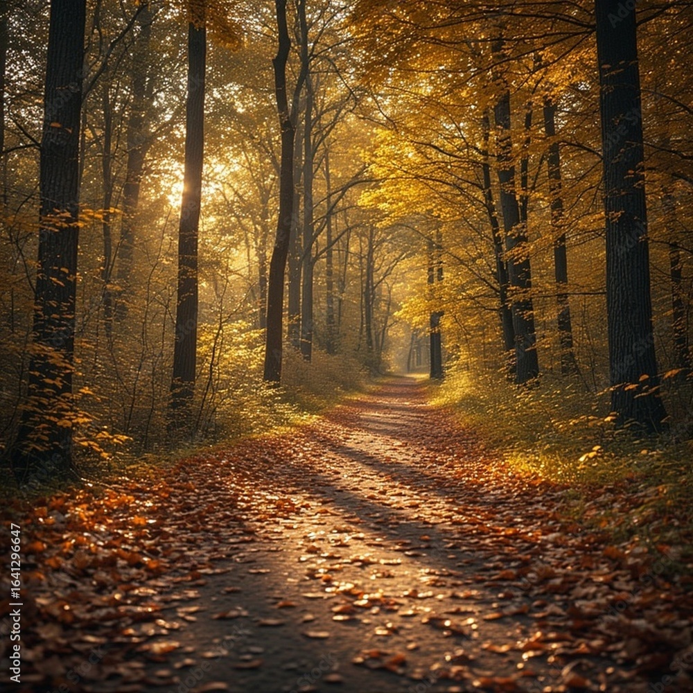 Obraz premium autumn in the park