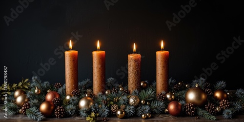 Advent Wreath Arrangement: Simple & Elegant First Advent Decor
