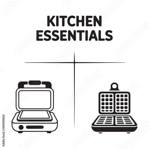 Kitchen appliance cooking symbol pack