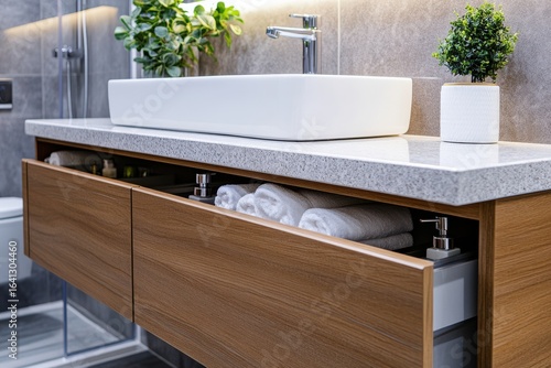Under Sink Cabinets for Enhanced Bathroom Storage Solutions