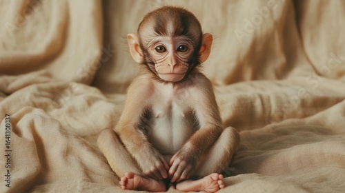 Adorable Baby Monkey