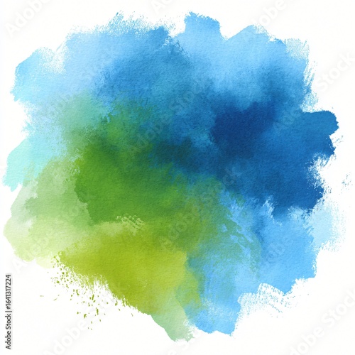 Colorful Watercolor Background Collection