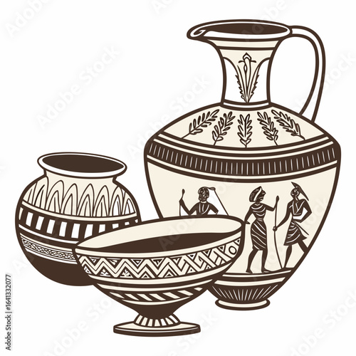 antique greek vase