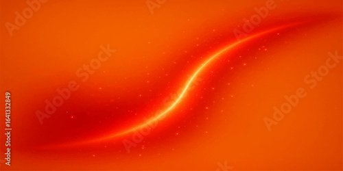 Abstract fiery red and orange waves create a bright, flowing texture