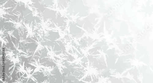 Quadro su tela Abstract grayscale backdrop featuring numerous angular starlike forms scattered
