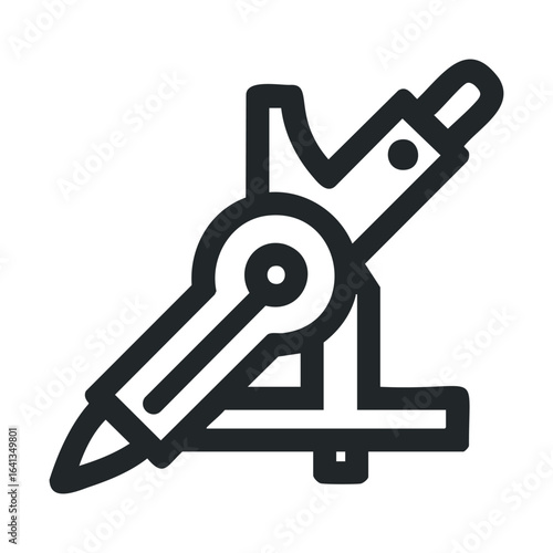 Precision drafting tool for architects and engineers