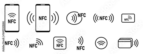 NFC icon set