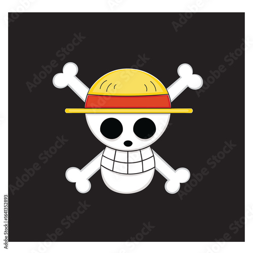 One Piece Straw Hat Pirates Jolly Roger
