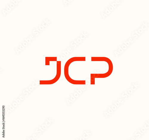 Free Download letter JCP simple logo design shape for brand identity - GFXLoad