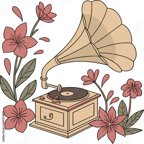 vintage gramophone