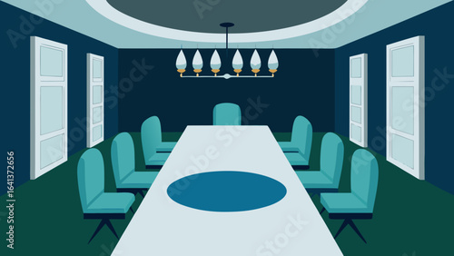 luxury boardroom oval marble table design