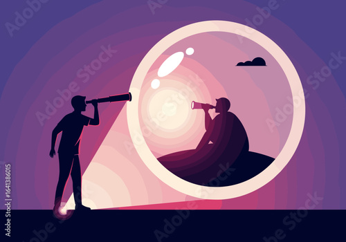 Peering through time and space awaiting future opportunities for growth and exploration