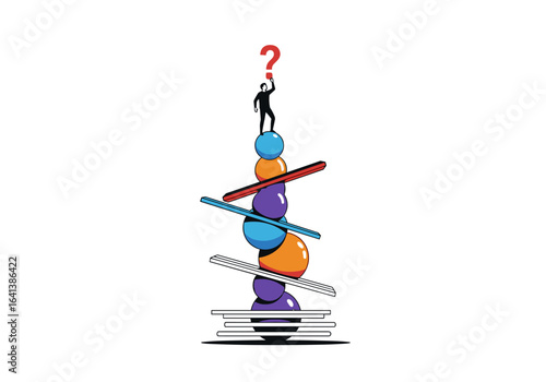Navigating uncertainty and finding stability in complex decision making processes