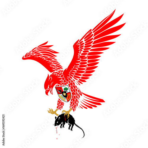 Garuda catches a mouse.eps