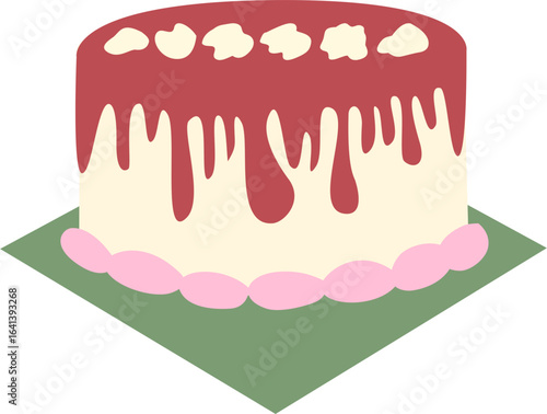 Birthday, anniversary cake