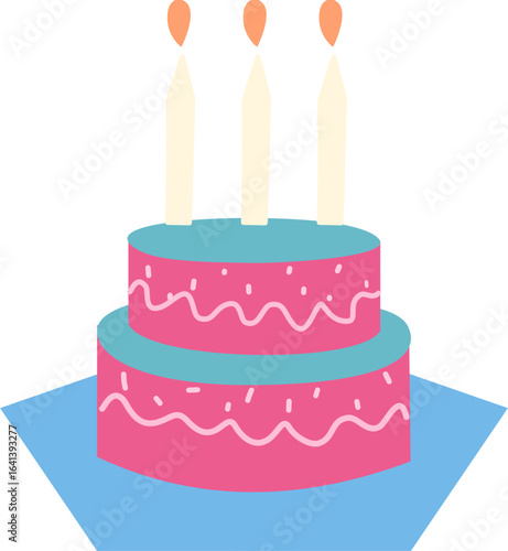 Birthday, anniversary cake