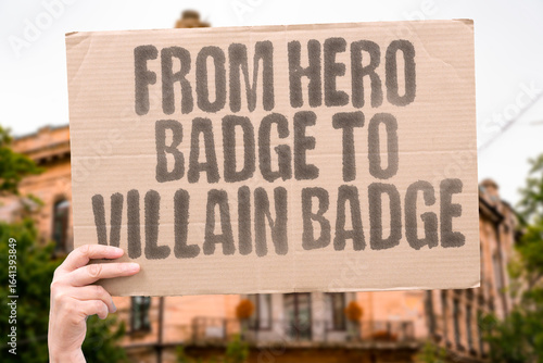 Foto From hero badge to villain badge CELEBRITY