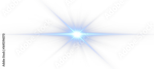 Star explosion with flare and bright rays in a dynamic burst and sparkle effect. Stadium spotlight and glowing details enhance the vivid scene.